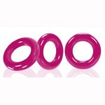 Oxballs Willy Rings Cock Ring (3 Pack) - Pink