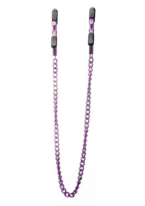 Ouch! Adjustable Nipple Clamps - Purple