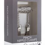 Ouch! Pinch Nipple Clamps - Silver