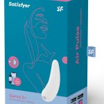 Satisfyer Curvy 2+ Rechargeable Silicone Clitoral Stimulator - White