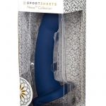 Nexus Collection By Sportsheets BANX Silicone Hollow Sheath Dildo 8in - Navy