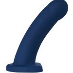 Nexus Collection By Sportsheets BANX Silicone Hollow Sheath Dildo 8in - Navy