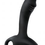 Anal-Ese Collection Rechargeable Vibrating Silicone Alpha Plug #3 - Black