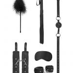 Ouch! Kits Beginners Bondage Kit 6pc - Black