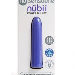 Sensuelle Nubii 15 Function Silicone Rechargeable Bullet - Ultra Violet