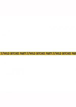 Wild Bitches Party Tape - Yellow/Black