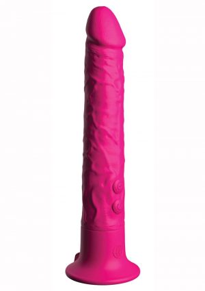 Classix Wall Banger 2.0 Silicone Vibrating Dildo 7.7in - Pink