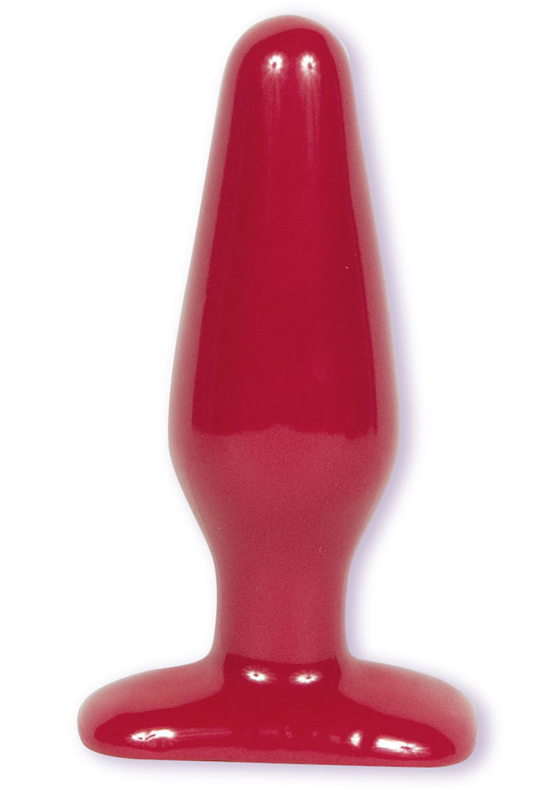 Red Boy - Medium Butt Plug - Red