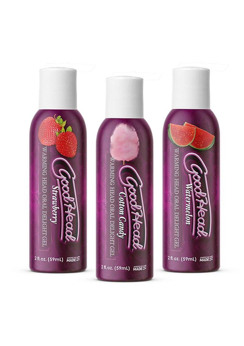 GoodHead Warming Head Oral Delight 3pc Set Assorted Flavors