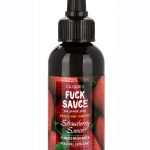 Fuck Sauce Flavored Water Based Personal Lubricant Strawberry - 2oz