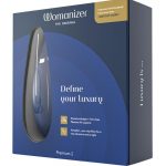 Womanizer Premium 2 Rechargeable Silicone Clitoral Stimulator - Blueberry