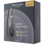 Womanizer Premium 2 Rechargeable Silicone Clitoral Stimulator - Black