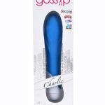 Gossip Charlie 7 Function Silicone Vibrator - Blue