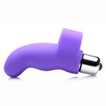 Gossip G-Thrill Rechargeable Silicone One Touch G-Spot Vibrator with Bullet - Purple