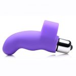 Gossip Thrill-Her Silicone Finger Vibrator - Purple