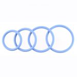 Rubber O-Ring Assorted Sizes (4 pack) - Periwinkle