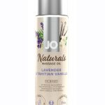 JO Naturals Lavender andamp; Tahitian Vanilla Massage Oil 4oz