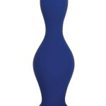 Gender X Ins and Outs Rechargeable Silicone Dildo and Stroker Set (2 piece) - Blue