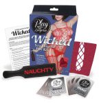 Play with Me Lingerie Wicked Sexy Lingerie Play Kit - Red/Purple