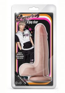 Loverboy K Pop Star Dildo 7.25in - Vanilla