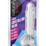 Naturally Yours Crystalline Dildo 8in - Diamond