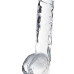 Naturally Yours Crystalline Dildo 8in - Diamond