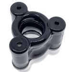 Oxballs Heavy Squeeze Ballstretcher with Stainless Steel Weights - Black