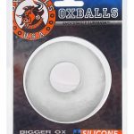 Oxballs Bigger Ox Silicone Cock Ring - Clear Ice