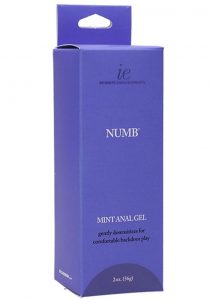 Intimate Enhancements Numb Anal Gel 2oz (Boxed) - Mint