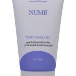 Intimate Enhancements Numb Anal Gel 2oz (Bulk) - Mint
