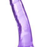 B Yours Plus Hard n` Happy Realistic Dildo 5.5in - Purple