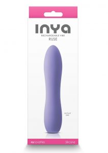 Inya Ruse Rechargeable Silicone Vibrator - Purple