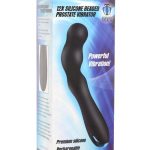 Trinity 4 Men Rechargeable Silicone Beaded Prostate Vibrator - Black