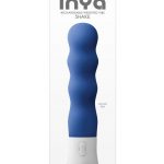 Inya Shake Rechargeable Silicone Vibrator - Blue