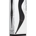 Tantalizing Teaser Rechargeable Silicone Dual End Vibrator - Black