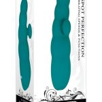 G-Spot Perfection Rechargeable Silicone Vibrator - Green