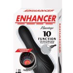 Enhancer Ultimate Blow Job Rechargeable Silicone Masturbator - Black