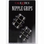 Nipple Grips Power Grip Crossbar Nipple Vices - Black/Silver