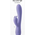 Inya Love Bunny Rechargeable Silicone Rabbit Vibrator - Purple
