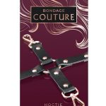 Bondage Couture PU Leather Hog Tie - Black