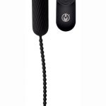 Master Series 28X Dark Chain Rechargeable Silicone Remote Control Sound - Black/Red