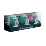 Satisfyer Masturbator Egg 3 Pack Set (Naughty) - Green