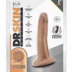 Dr. Skin Silicone Dr. Lucas Dildo with Suction Cup 5.5in - Mocha