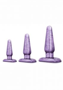 B Yours Anal Trainer Kit - Purple Swirl