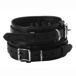 Strict Leather Deluxe Locking Thigh Cuffs - Black