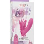 Venus Butterfly Silicone Remote Pulsating Venus G USB Rechargeable Waterproof Pink