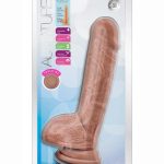 Au Naturel Big Billy Dildo 9in - Caramel