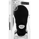 Ouch! Submission Mask with Open Mouth - Black