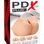 PDX Plus 360 Banger Multi Position Masturbator - Vanilla