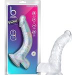 B Yours Diamond Luster Dildo 8.5in - Clear